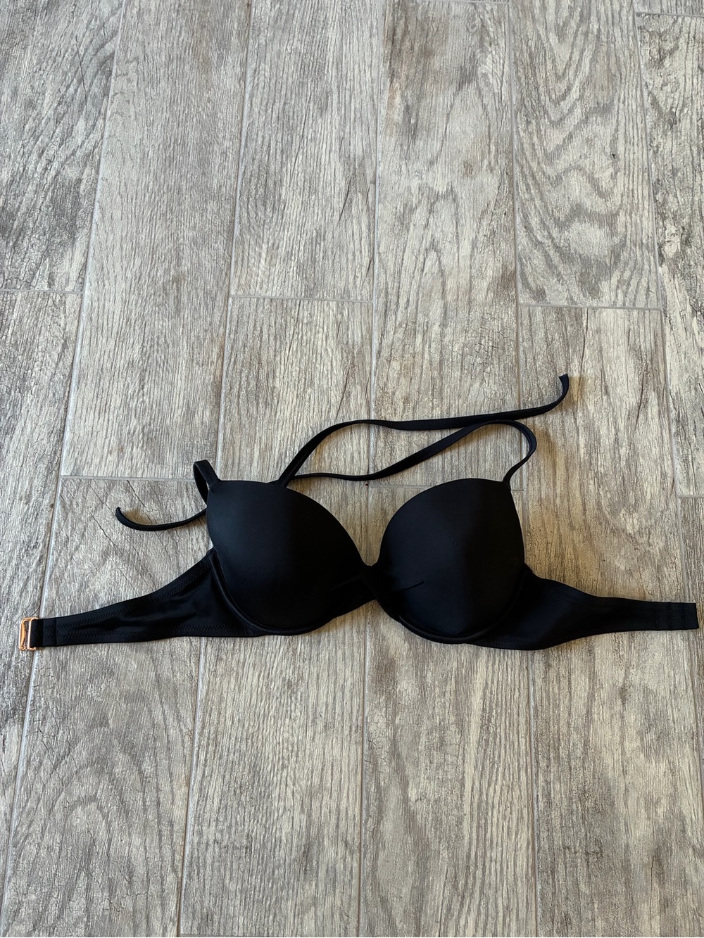 Shade & Shore Black Molded Bikini Top